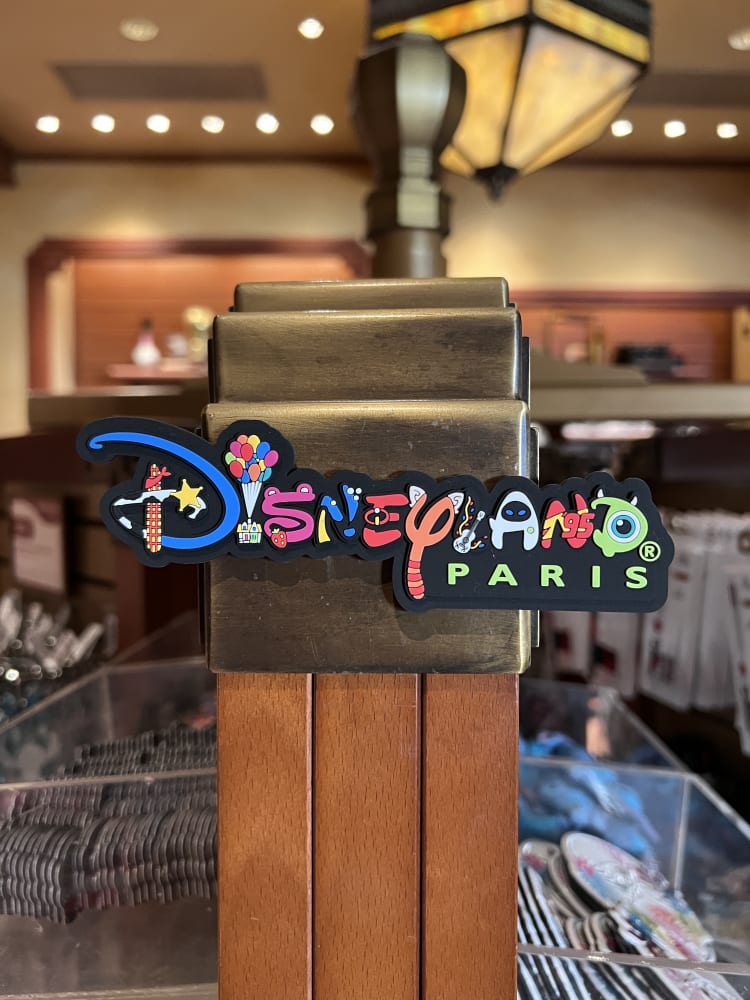 Disneyland Paris Pixar Character Logo Magnet