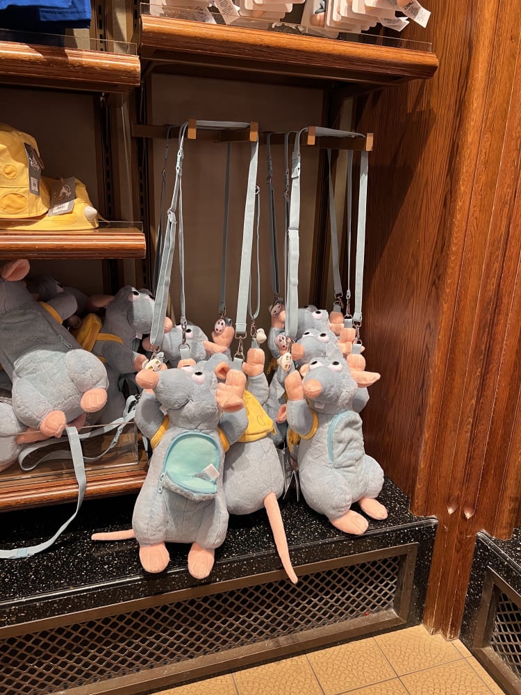 Disneyland Paris Remy Plush Crossbody Bag