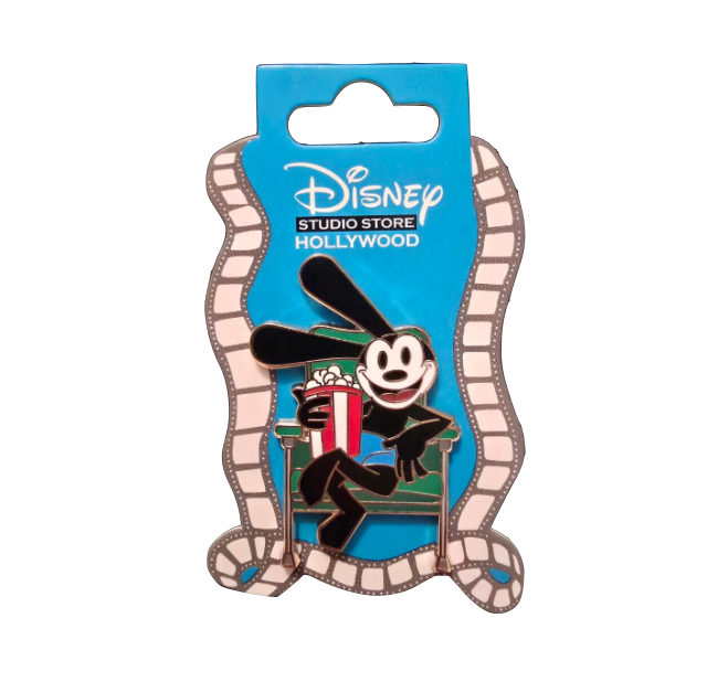 Disney Studio Store Hollywood Oswald Popcorn Movie Director Chair Pin view 1