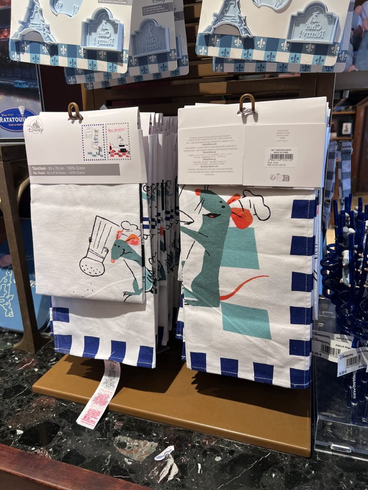 Disneyland Paris Ratatouille Tea Towels Set of 2 view 1