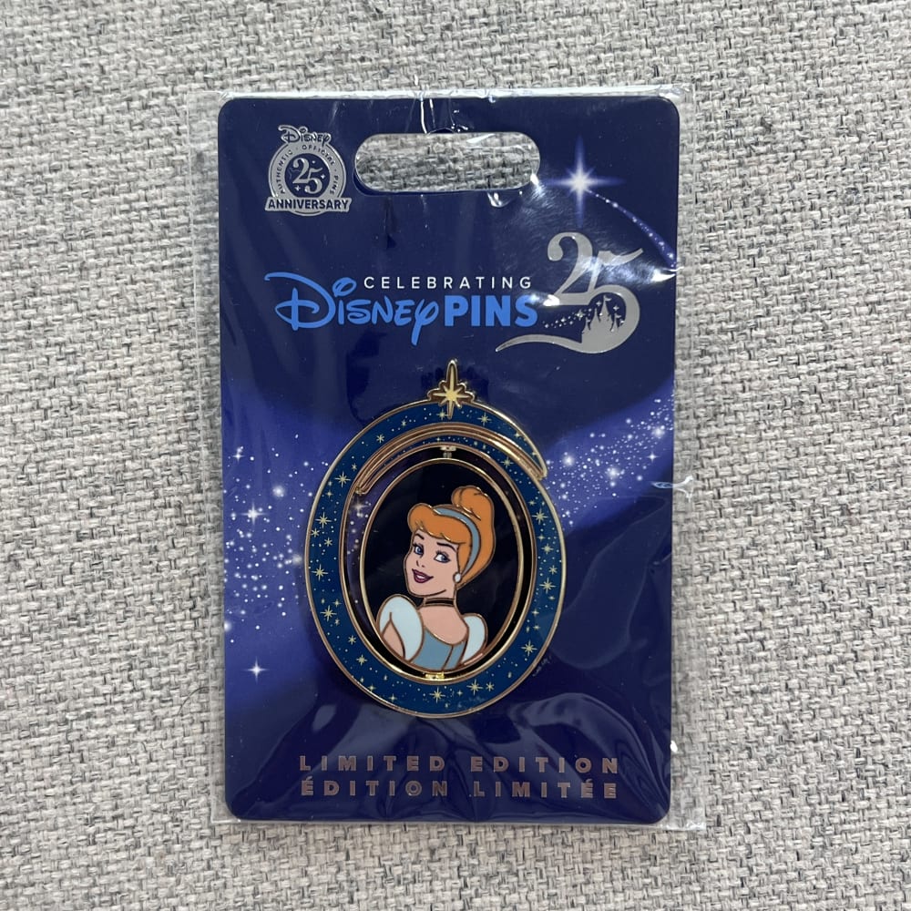 Disney Store Limited Edition Magic of Disney Cinderella Spinner Pin view 1