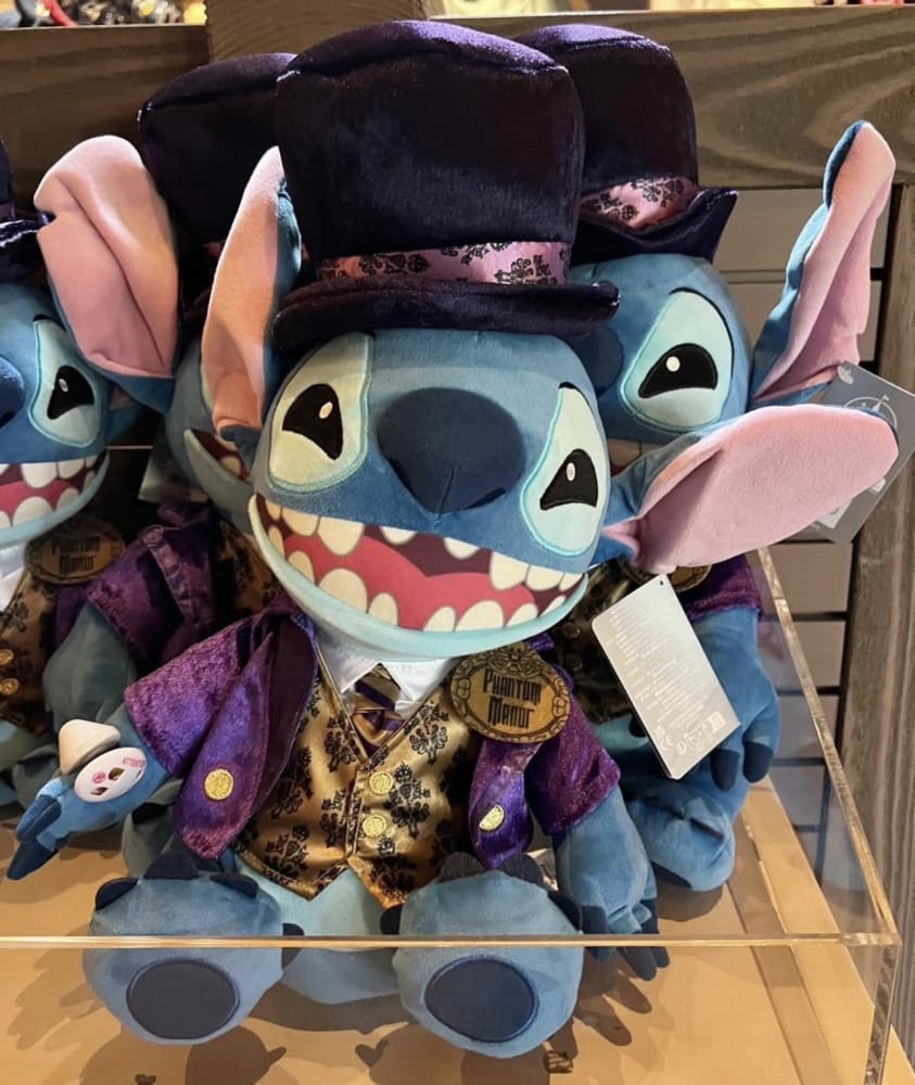 Disneyland Paris Stitch Phantom Manor Plush view 1