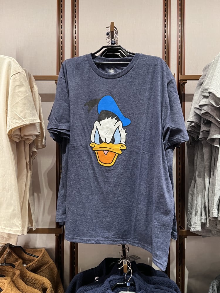 Disneyland Paris Navy Blue Donald Duck T-Shirt view 1