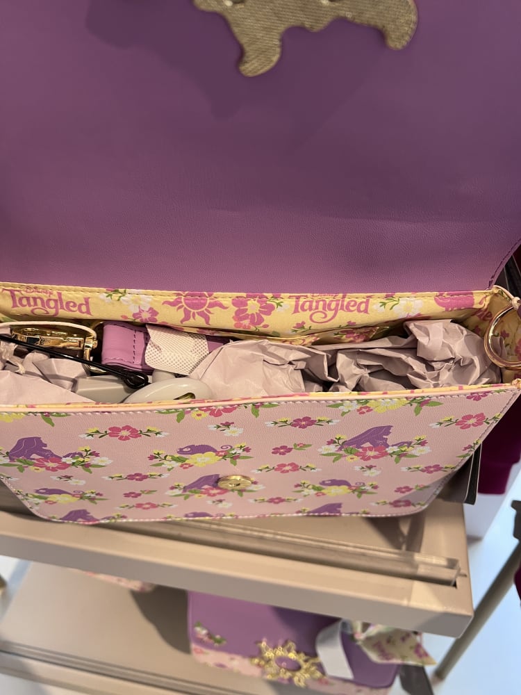 Disneyland Paris x Loungefly Tangled Rapunzel Side Bag view 4