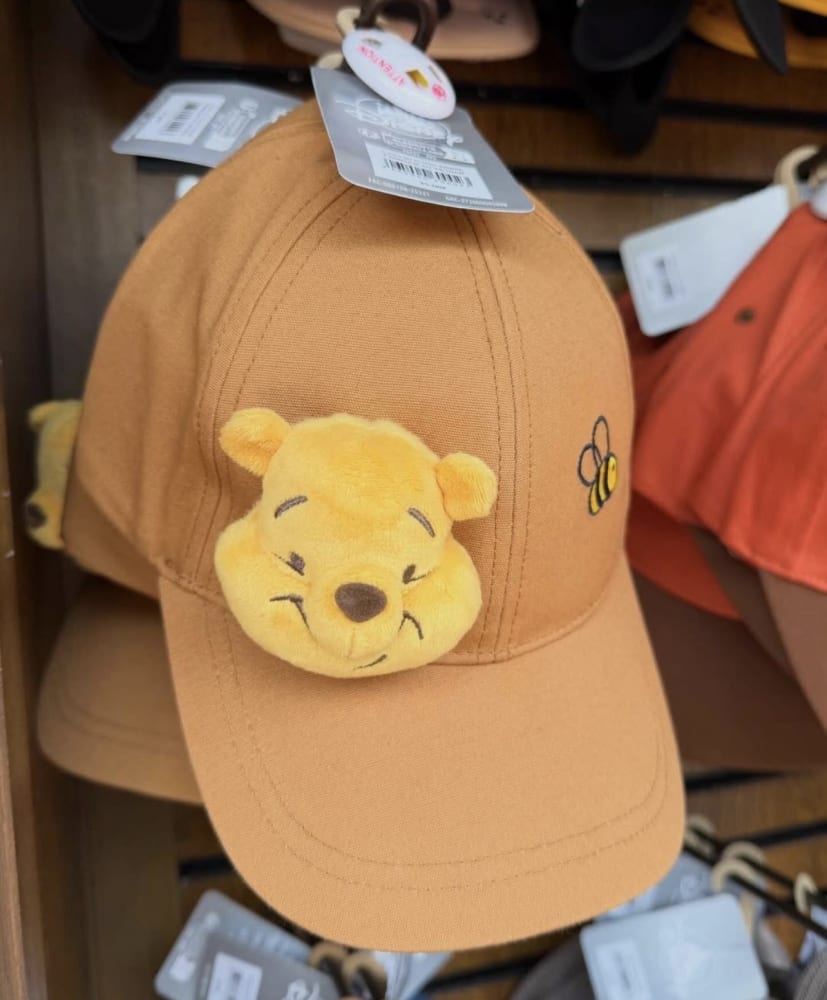 Disneyland Paris Winnie the Pooh Plush Cap view 1