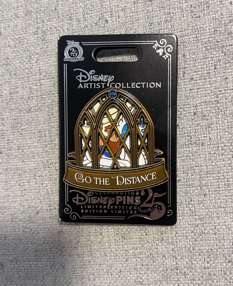 Disney Store Limited Edition Artist Collection Hercules and Pegasus 'Go The Distance' Pin view 3
