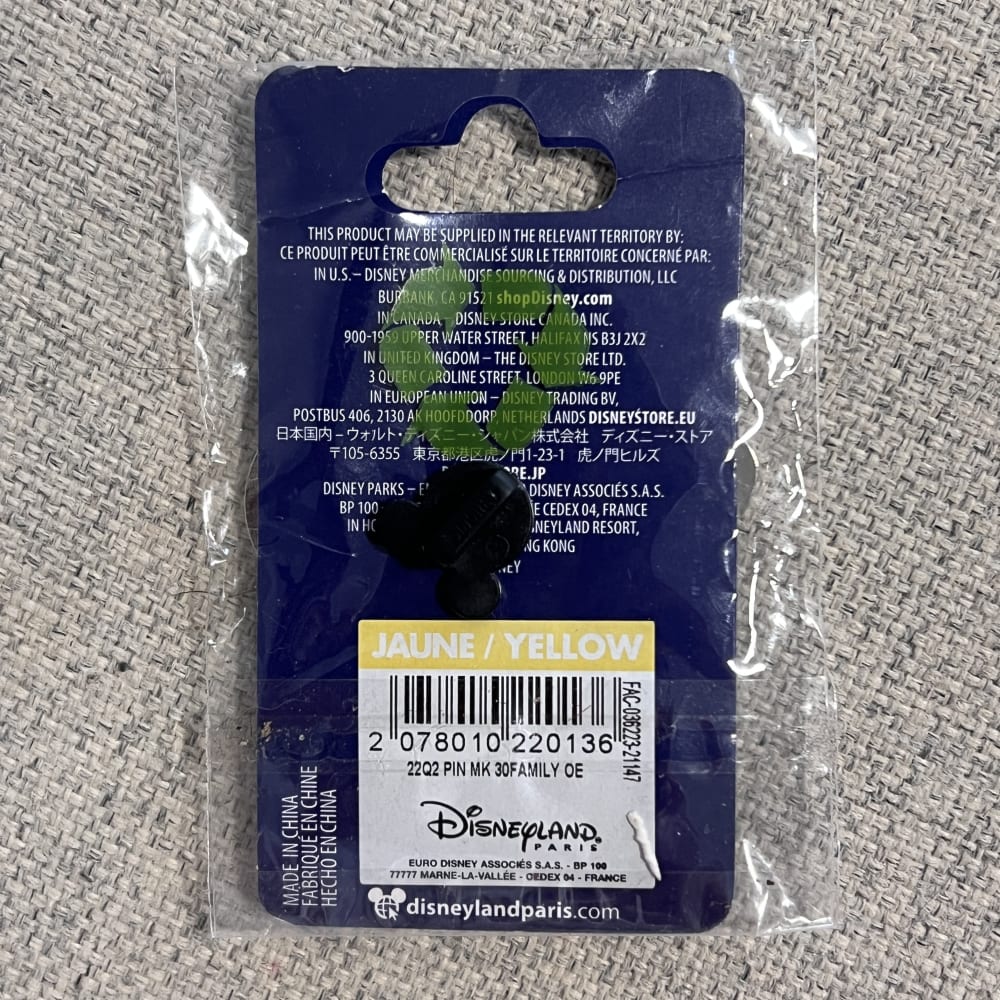 Disneyland Paris 30th Anniversary Mickey Mouse Pin view 2
