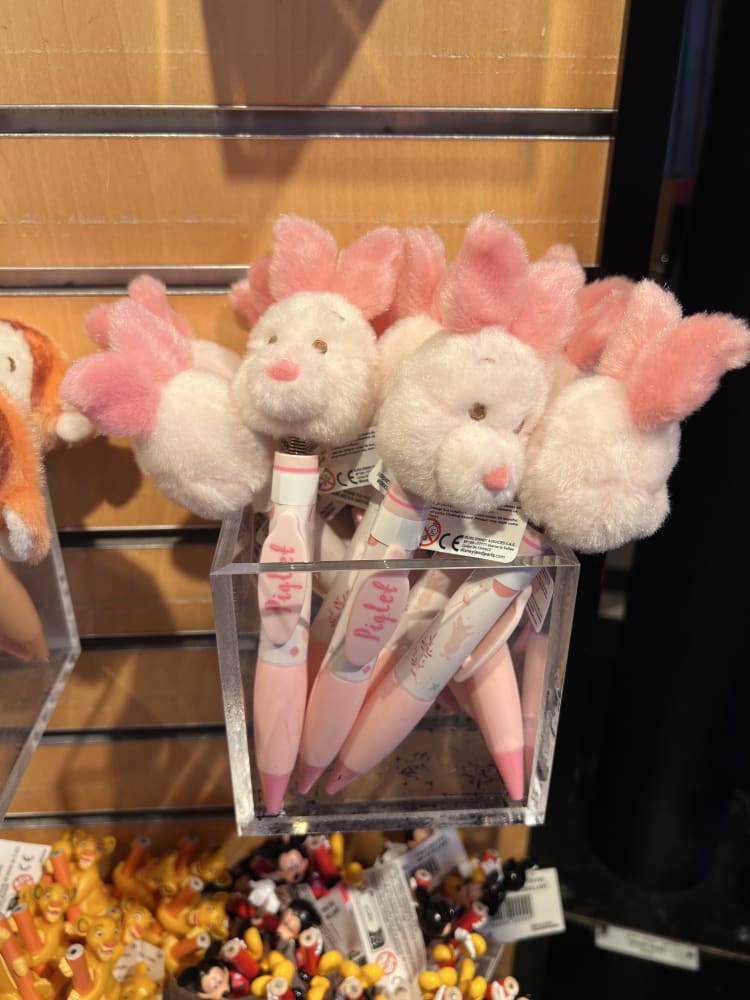 Disneyland Paris Piglet Plush Pen view 1