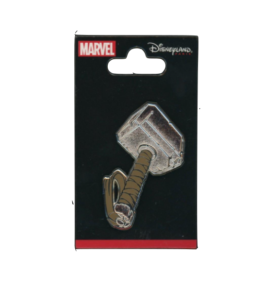 Disneyland Paris Marvel Thor’s Hammer Pin view 1