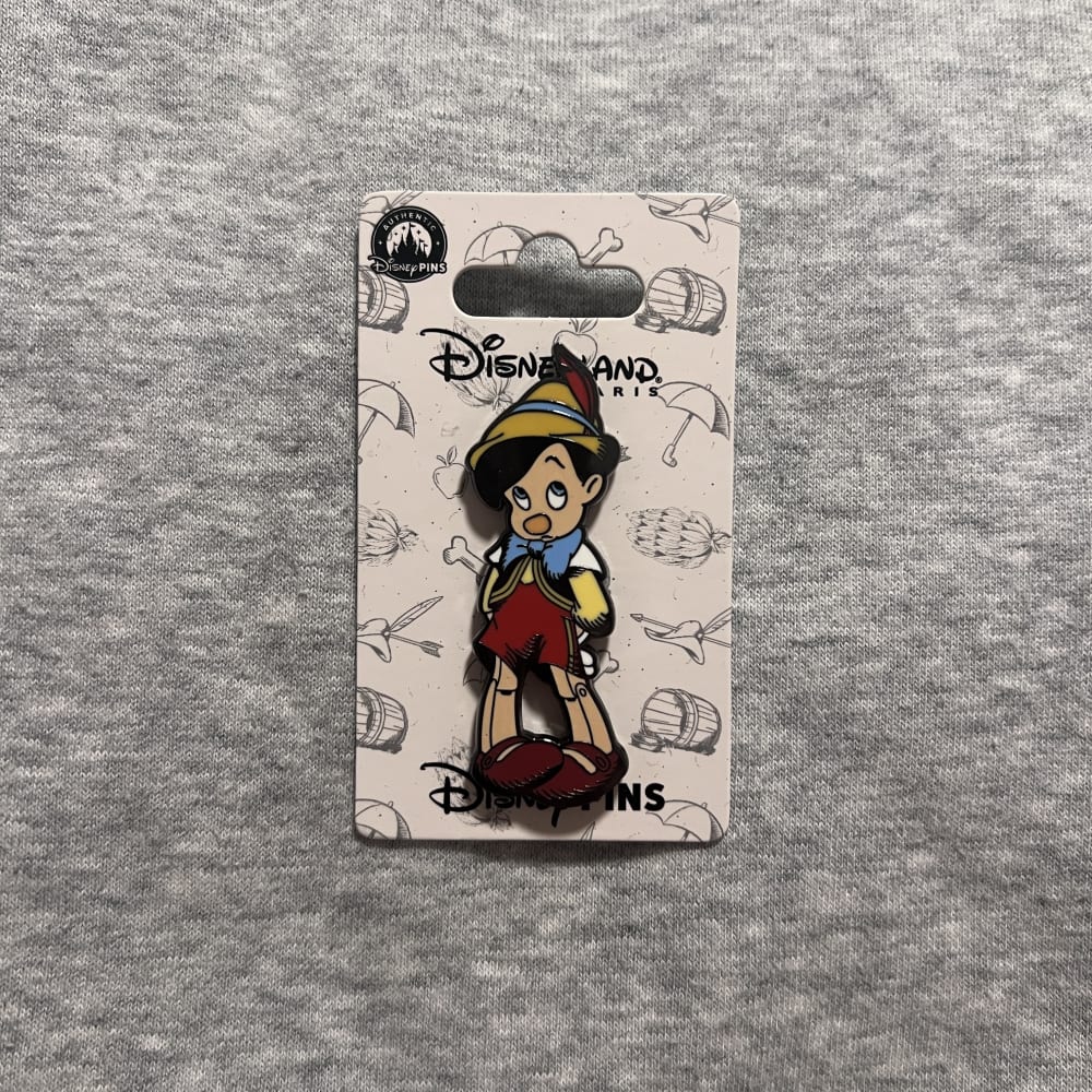 Disneyland Paris Pinocchio Classics Pin view 1