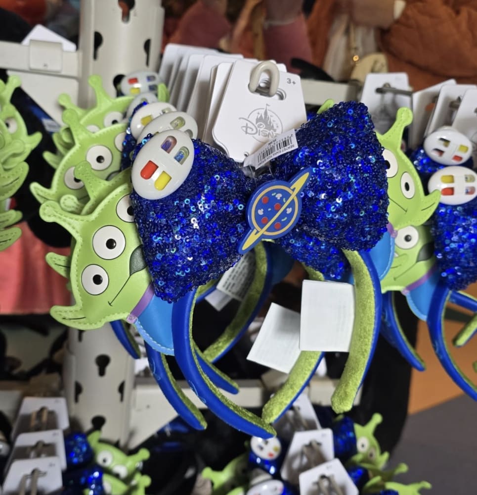 Disneyland Paris Toy Story Aliens Sequin Minnie Bow Ears view 1