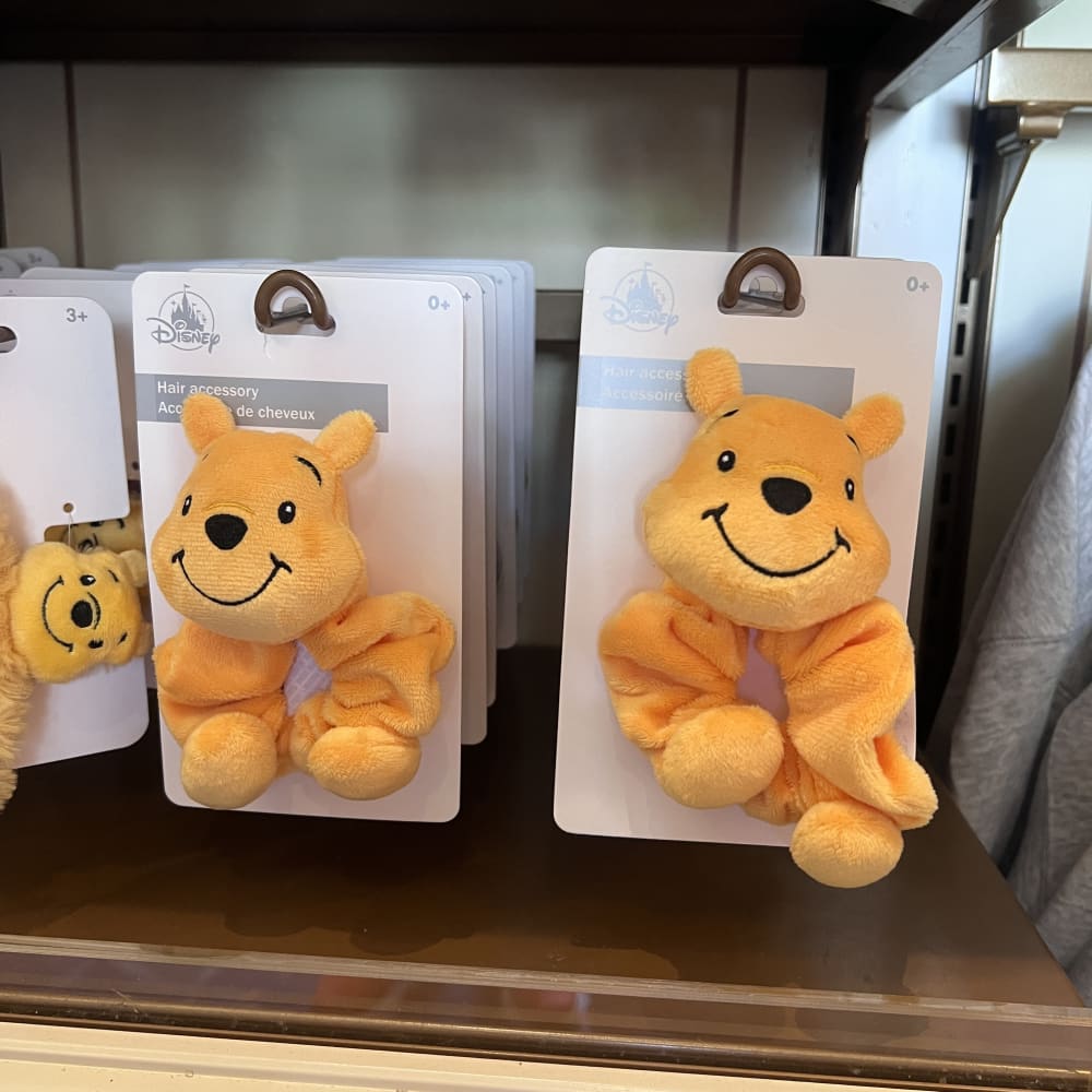 Disneyland Paris Winnie the Pooh Plush Scrunchie view 1
