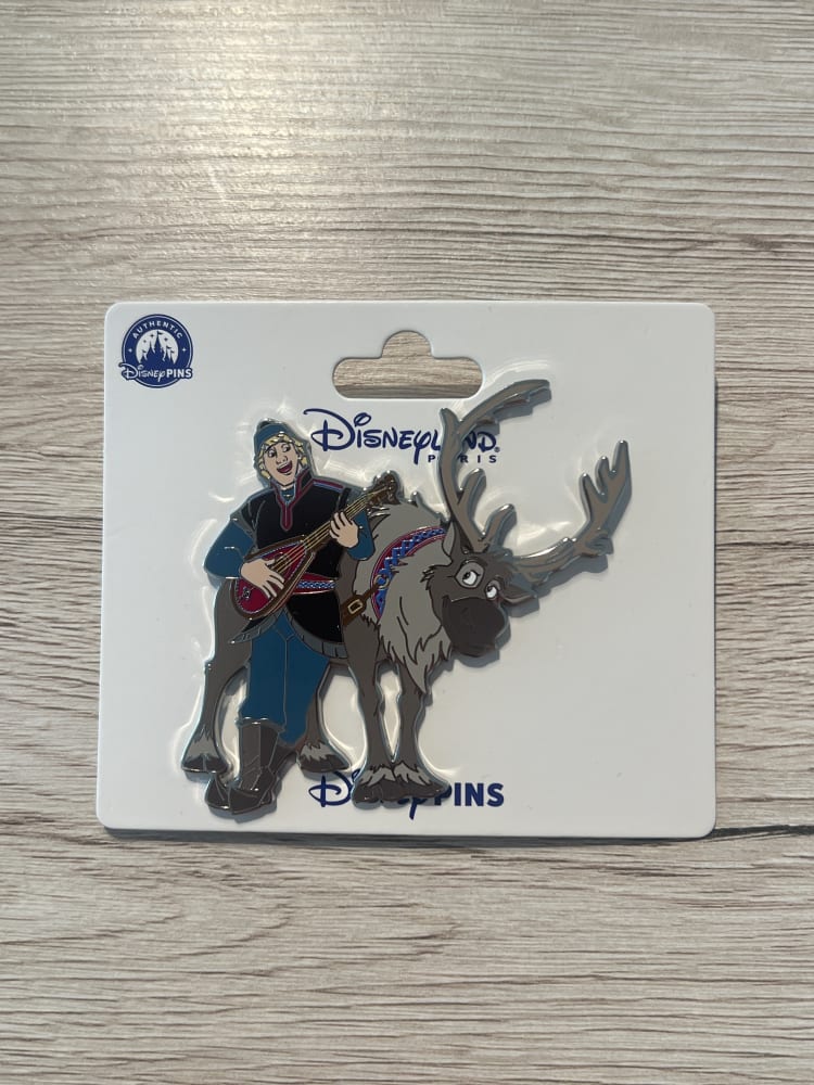 Disneyland Paris World of Disney Kristoff Sven Pin view 1
