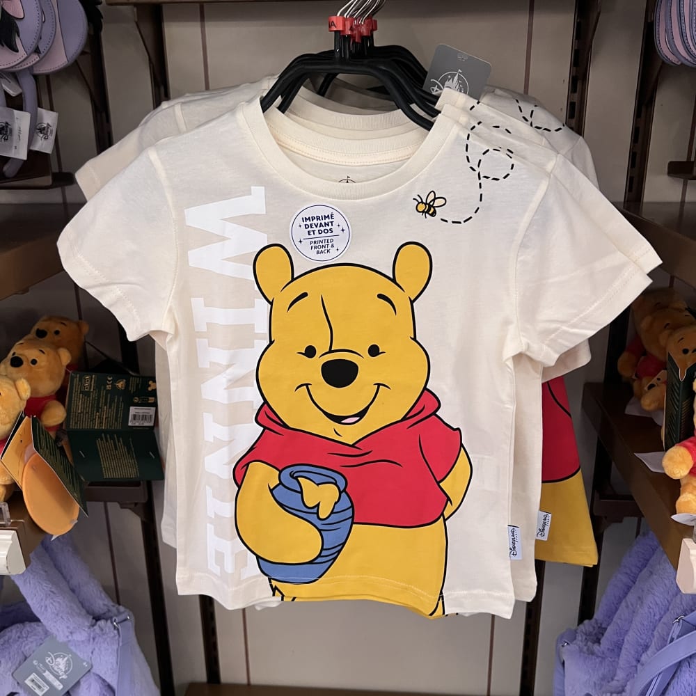 Disneyland Paris Winnie the Pooh Kids Motif T-Shirt
