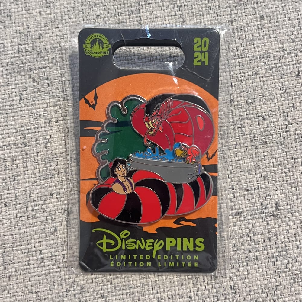 Disney Store Limited Edition Aladdin Jafar Iago Pin view 1