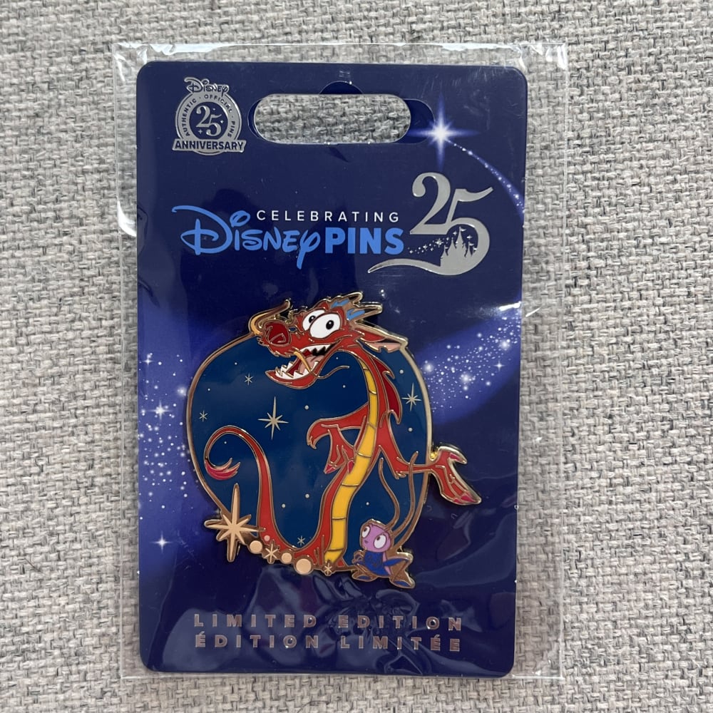 Disney Store Limited Edition Magic of Disney Mushu Pin view 1