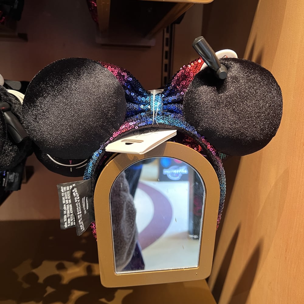 Disneyland Paris Adventure World Minnie Ears view 3