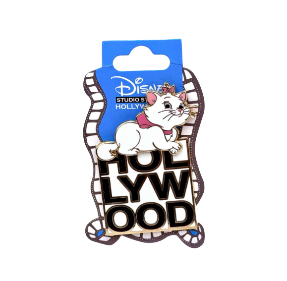 Disney Studio Store Hollywood Marie Hollywood Sign Pin view 1