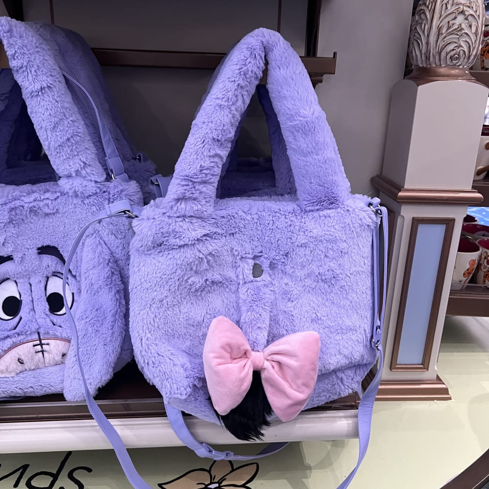 Disneyland Paris Eeyore Fluffy Shoulder Bag view 3