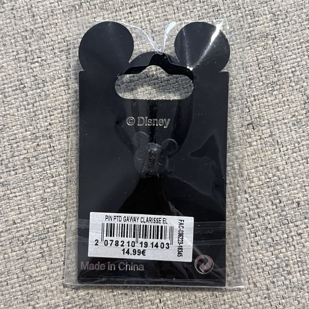 Disneyland Paris Limited Edition Pin Trading Night Clarice Pin view 2
