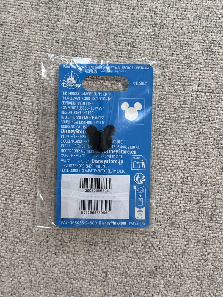 Disneyland Resort 70th Anniversary Mickey Mouse Pin view 2