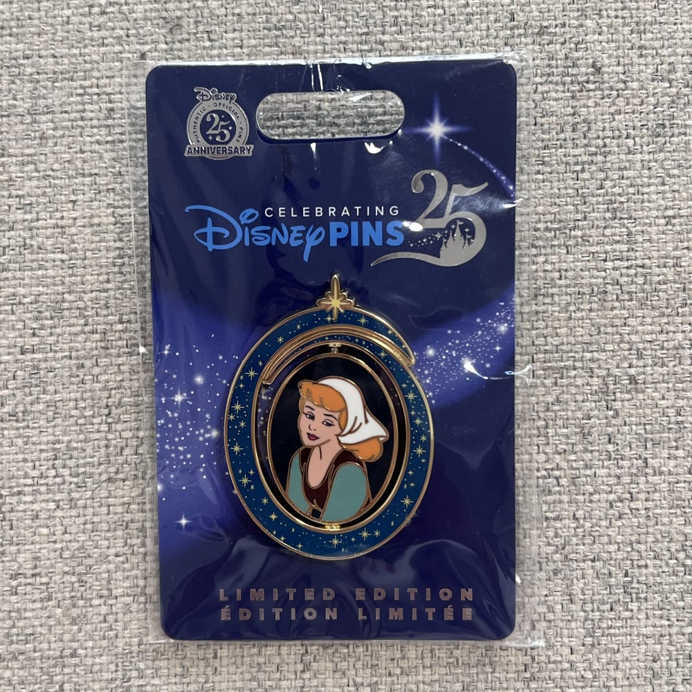 Disney Store Limited Edition Magic of Disney Cinderella Spinner Pin view 2