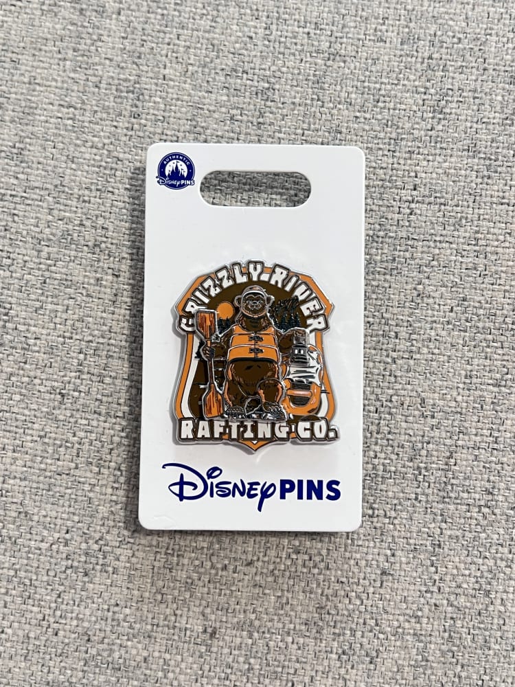 Disneyland Resort Grizzly River Rafting Co Pin view 1