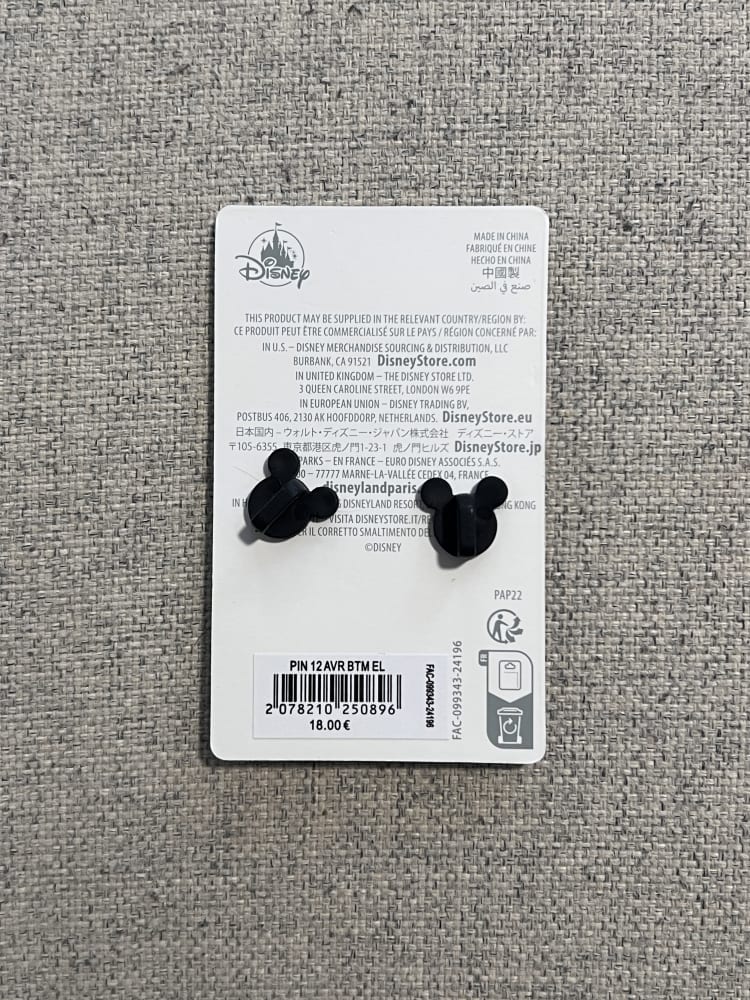 Disneyland Paris Limited Edition 12 Avril Big Thunder Mountain Pin view 2