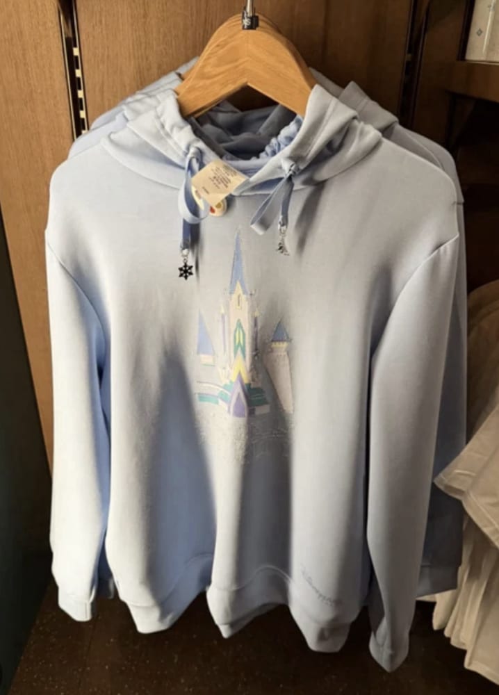 Disneyland Paris World of Frozen Adults Hoodie view 1