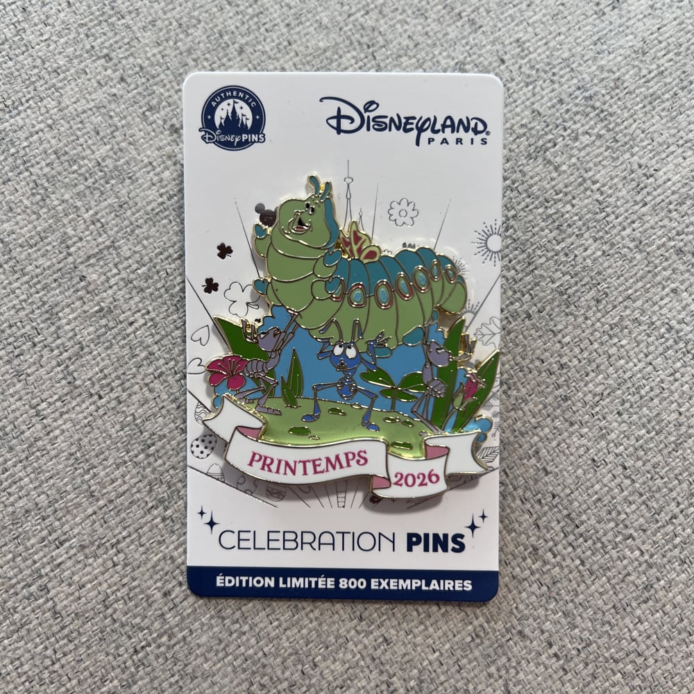 Disneyland Paris Limited Edition Spring 2026 Heimlich Pin view 1
