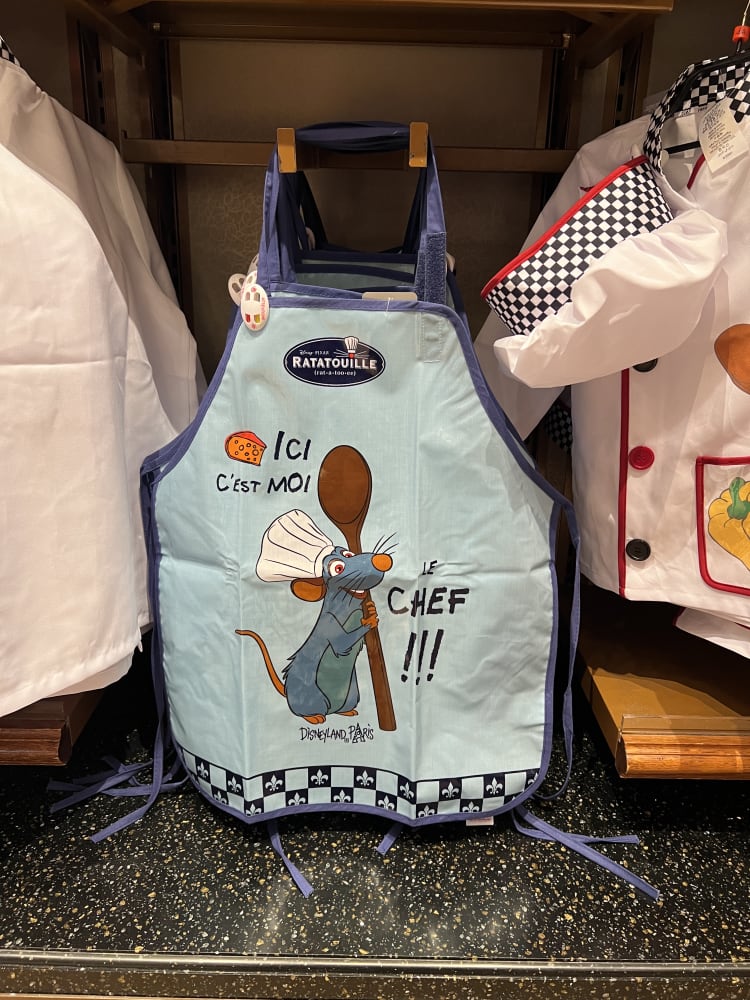 Disneyland Paris Kids Ratatouille Chef Remy Apron view 1