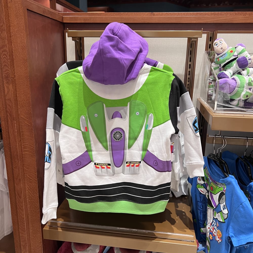 Disneyland Paris Kids Buzz Lightyear Full Zip Hoodie view 2