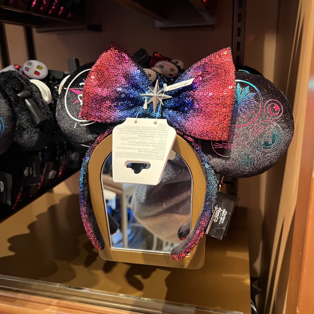Disneyland Paris Adventure World Minnie Ears view 2