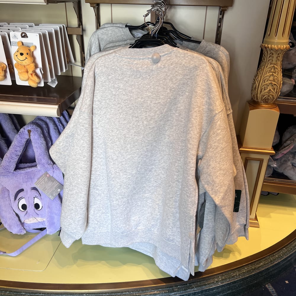 Disneyland Paris Winnie the Pooh Embroidered Grey Sweater view 2