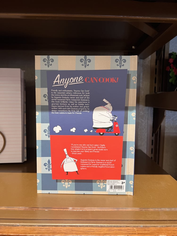 Disneyland Paris ‘Anyone Can Cook’ Notebook view 3