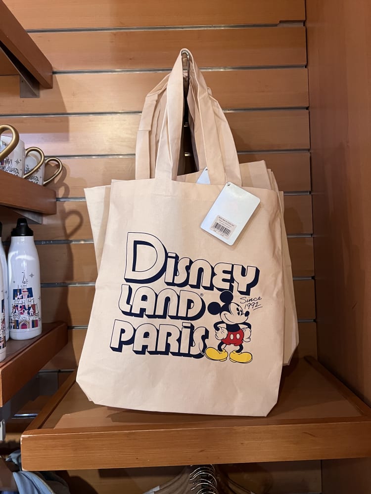 Disneyland Paris Retro Logo Tote Bag