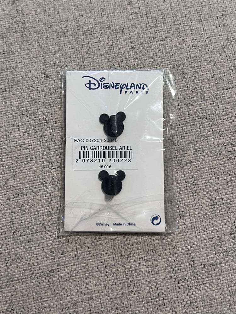 Disneyland Paris Limited Edition Ariel Carrousel De Lancelot Pin view 2