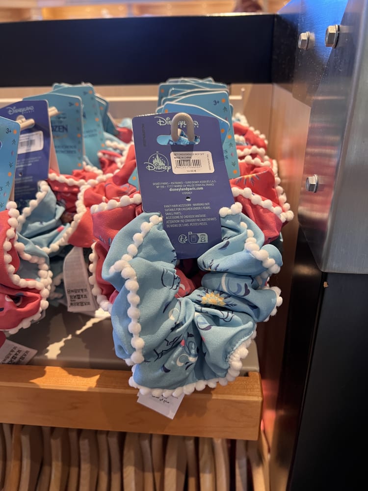 Disneyland Paris World of Frozen Hair Scrunchies Set of 2 view 2