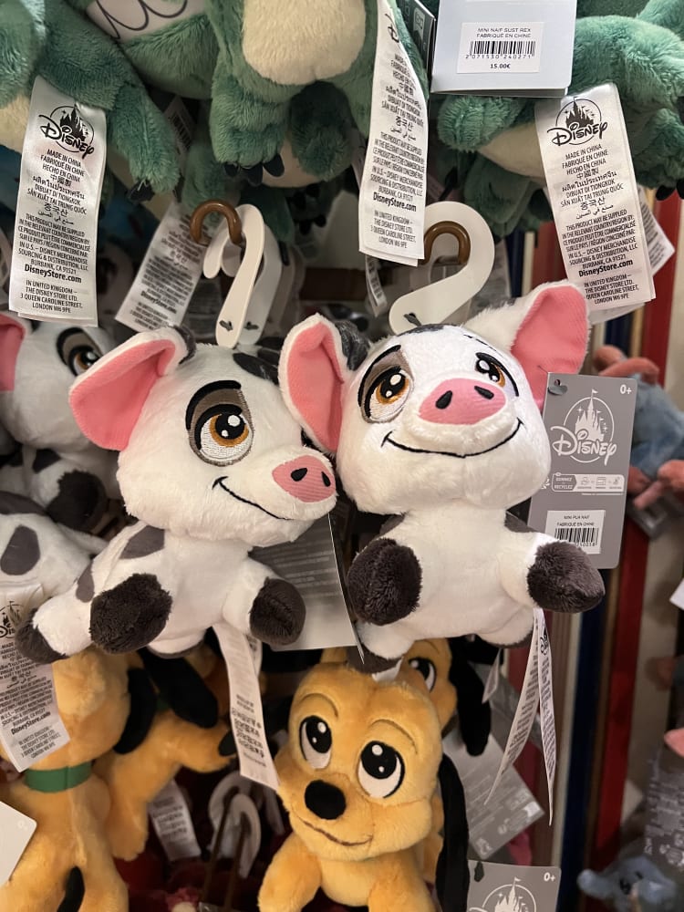 Disneyland Paris Cute Mini Plushies Pua view 1