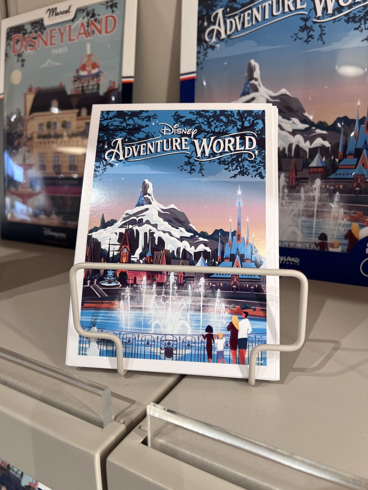 Disneyland Paris Adventure World Postcard view 1