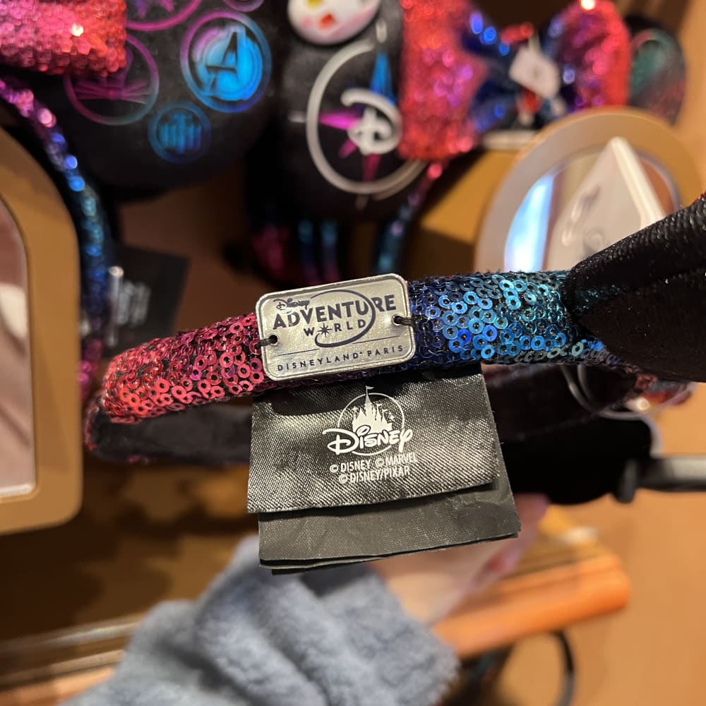 Disneyland Paris Adventure World Minnie Ears view 4