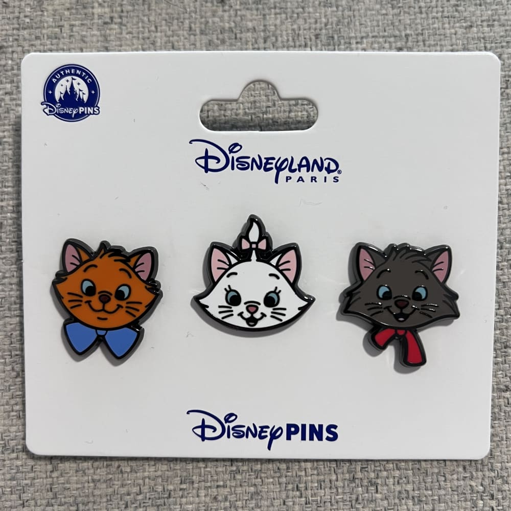 Disneyland Paris Minis Aristocats Pin Set view 1