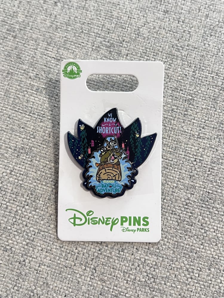 US Disney 'We Know A Shortcut' Tiana's Bayou Adventure Pin