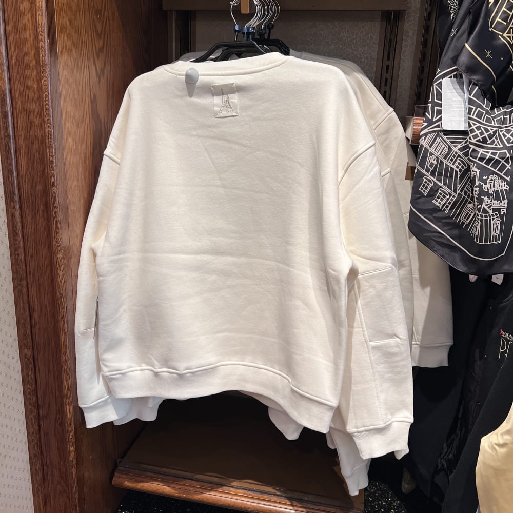 Disneyland Paris Beige Aristocats Gold Embroidered Sweater view 3