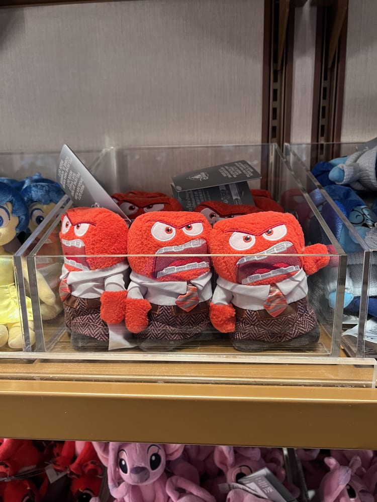 Disneyland Paris Inside Out Anger Shoulder Pal