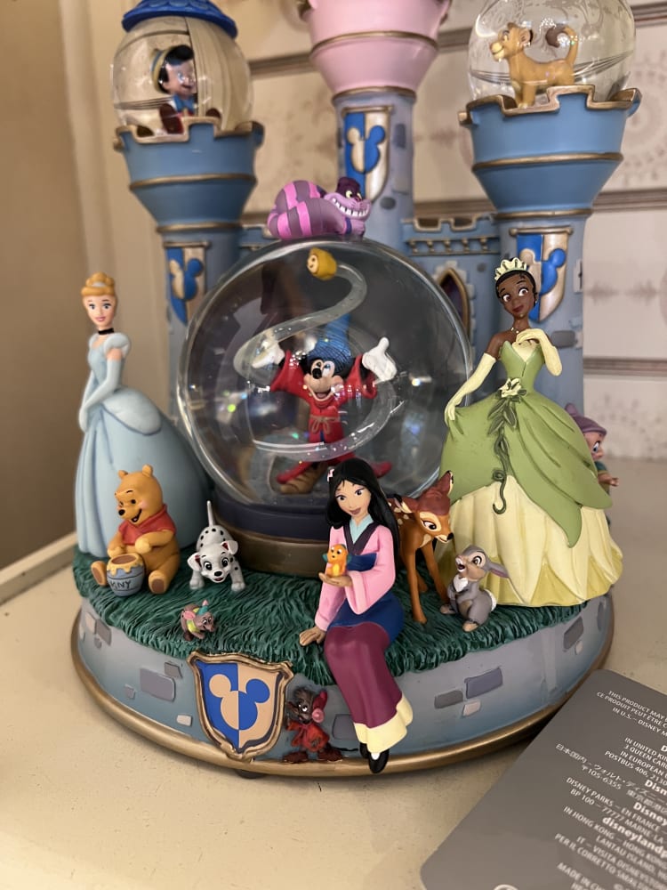 Disneyland Paris Towers Characters Snowglobe Ornament view 2