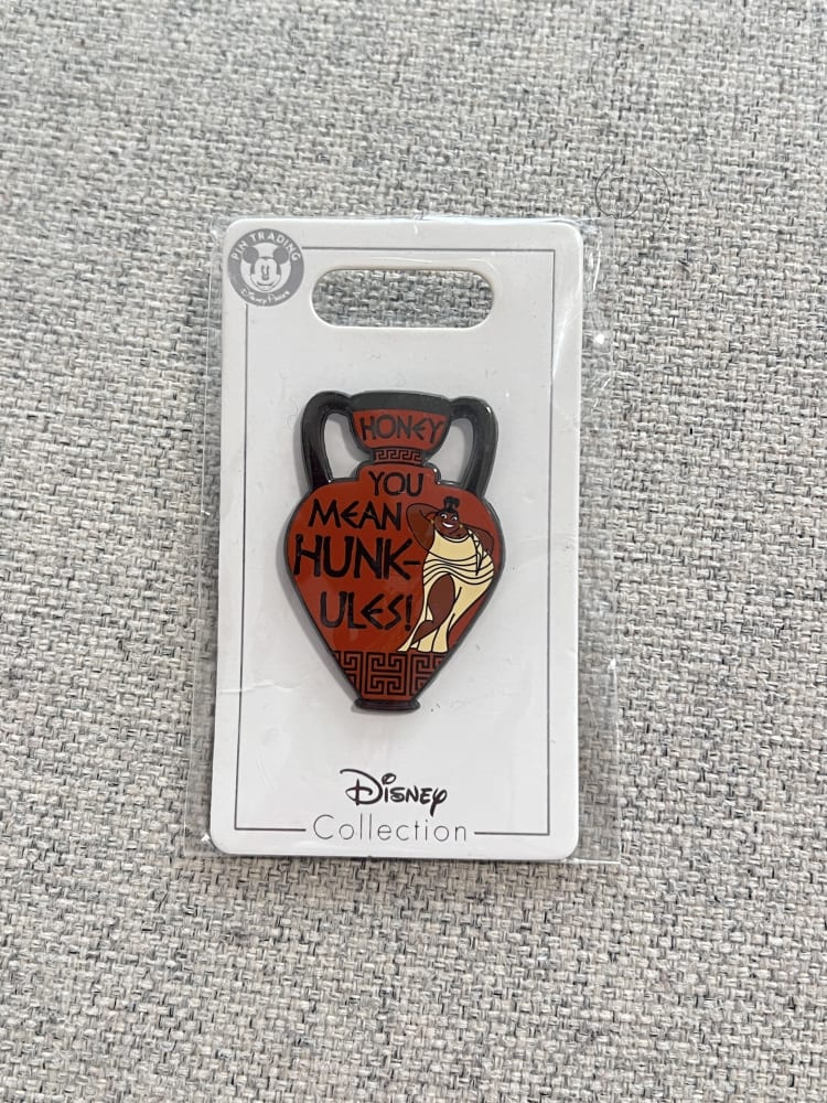 US Disney Hercules Muses 'Hunkules' Vase Pin view 1