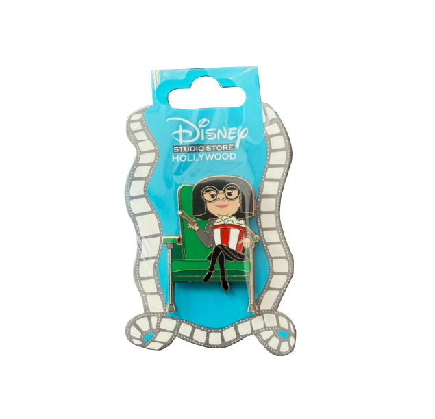 Disney Studio Store Hollywood Edna Mode Movie Director Chair Pin view 1
