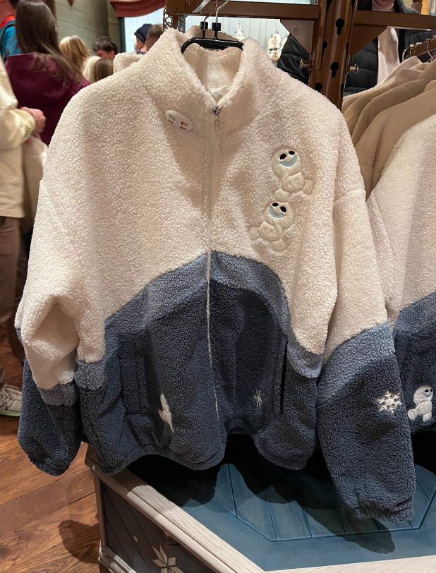 Disneyland Paris World of Frozen Snowgies Fleece Jacket view 1