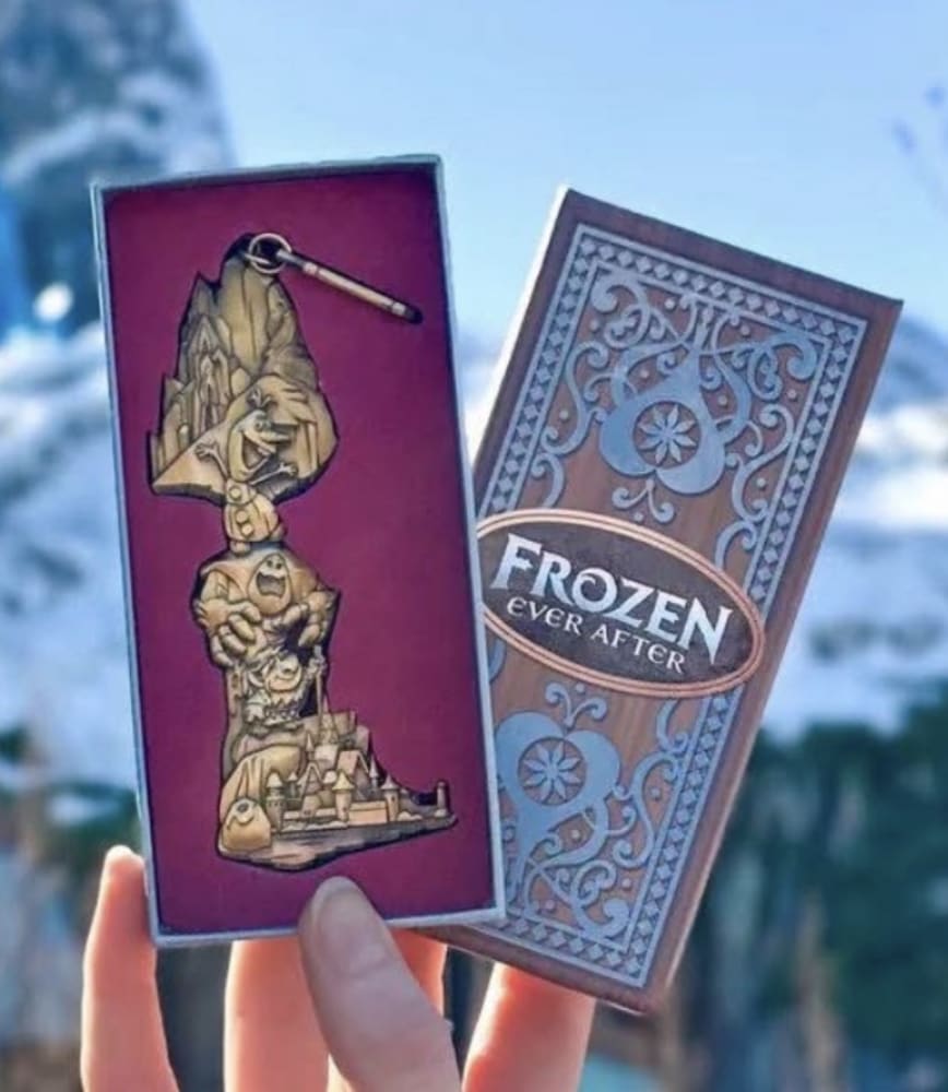 Disneyland Paris Limited Edition World of Frozen Collectible Key view 1
